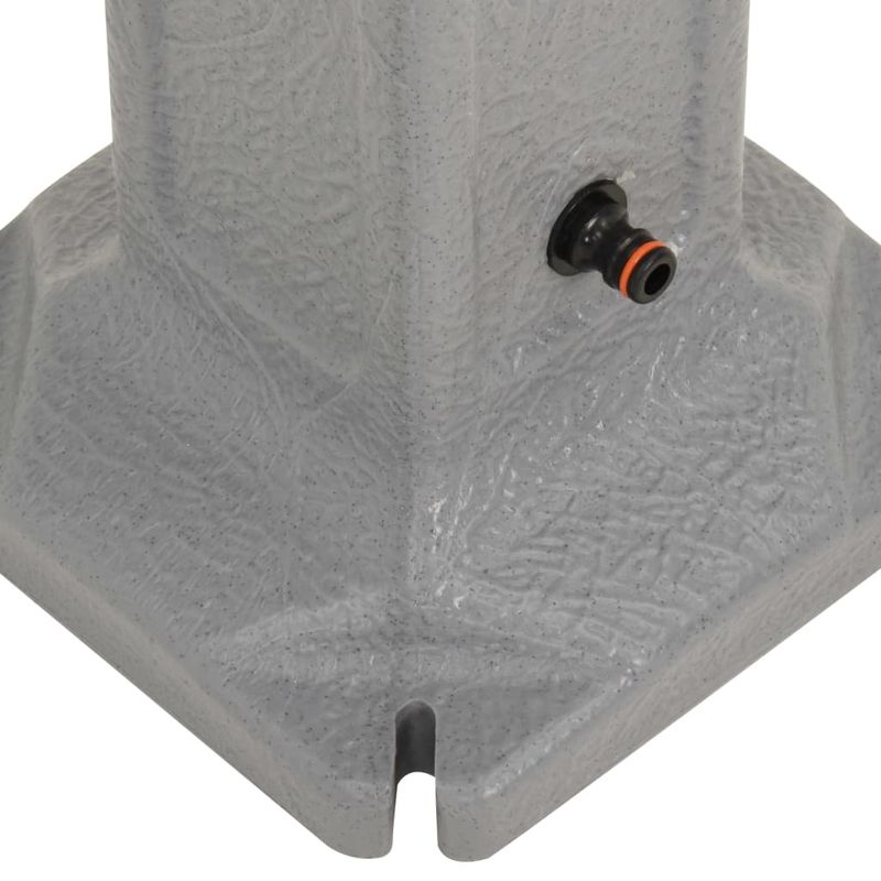 Casa si Gradina - Gradinarit si plante - Instalatii si accesorii pentru irigatii - Furtunuri de gradina si accesorii - Rezervor de gradina cu robinet, aspect piatra gri deschis - Infinity.ro