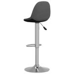 Casa si Gradina - Mobilier - Scaune si fotolii - Scaune - Scaun de bar, 2 buc., gri inchis, material textil - Infinity.ro