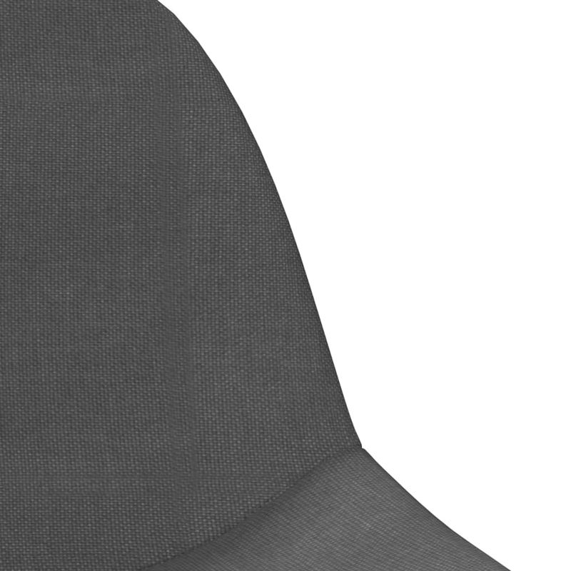 Casa si Gradina - Mobilier - Scaune si fotolii - Scaune - Scaun de bar, 2 buc., gri inchis, material textil - Infinity.ro