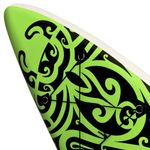 Sport si Outdoor - Sporturi acvatice - Sporturi pe placa - Stand up paddle - Set de placa SUP gonflabila, verde, 305x76x15 cm - Infinity.ro