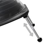 Casa si Gradina - Gradina si terasa - Piscine si accesorii - Accesorii piscine - Incalzitor solar pentru piscina 2 buc. 75x75x36cm HDPE aluminiu - Infinity.ro