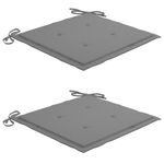 Casa si Gradina - Gradina si terasa - Mobilier exterior - Scaune si sezlonguri gradina - Scaune gradina pliabile cu perne, 2 buc., cu perne, lemn masiv acacia - Infinity.ro