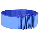 Petshop - Accesorii petshop - Jucarii animale - Ansambluri de joaca - Piscina pentru caini pliabila, albastru, 300 x 40 cm, PVC - Infinity.ro