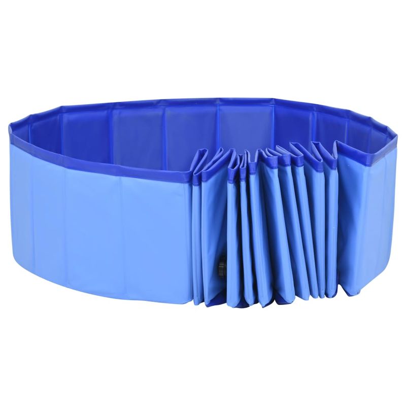 Petshop - Accesorii petshop - Jucarii animale - Ansambluri de joaca - Piscina pentru caini pliabila, albastru, 300 x 40 cm, PVC - Infinity.ro