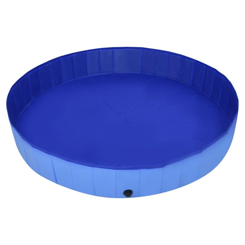 Petshop - Accesorii petshop - Jucarii animale - Ansambluri de joaca - Piscina pentru caini pliabila, albastru, 300 x 40 cm, PVC - Infinity.ro