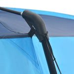 Casa si Gradina/Gradina si terasa/Piscine si accesorii/Accesorii piscine - Cort de piscina, albastru, 500x433x250 cm, tesatura - Infinity.ro