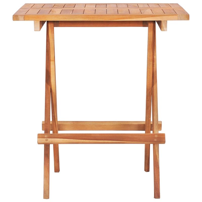 Casa si Gradina - Gradina si terasa - Mobilier exterior - Seturi mobila gradina - Set mobilier bistro cu perne antracit, 3 piese, lemn masiv tec - Infinity.ro