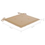 Casa si Gradina - Gradina si terasa - Mobilier exterior - Scaune si sezlonguri gradina - Scaune gradina pliabile cu perne, cu perne, 6 buc., lemn masiv de acacia - Infinity.ro