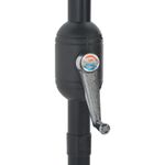 Casa si Gradina - Gradina si terasa - Umbrele si pavilioane - Umbrele - Umbrela balcon tija aluminiu caramiziu 270x144x222cm semirotund - Infinity.ro