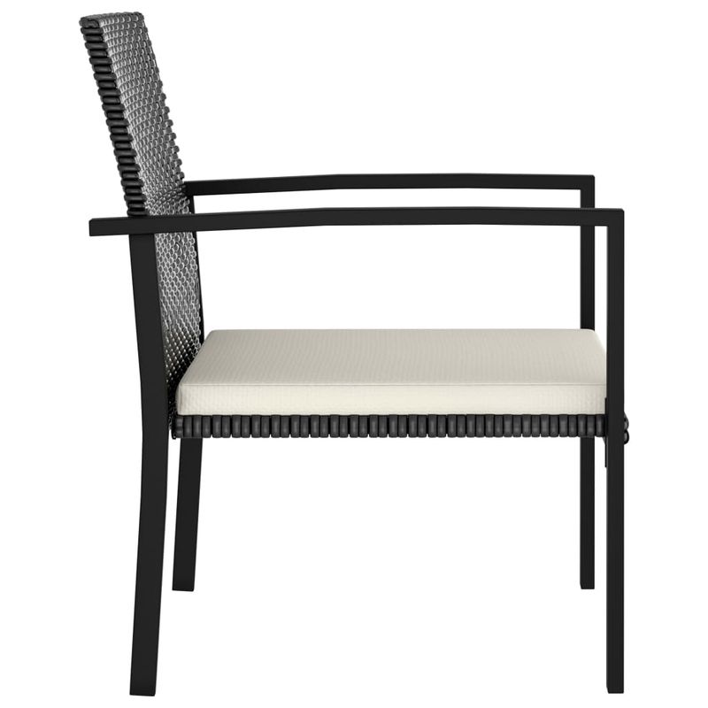 Casa si Gradina - Gradina si terasa - Mobilier exterior - Seturi mobila gradina - Set mobilier de gradina, 7 piese, negru, poliratan - Infinity.ro