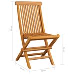 Casa si Gradina - Gradina si terasa - Mobilier exterior - Scaune si sezlonguri gradina - Scaune gradina cu perne , 4 buc., rosu vin, lemn masiv de tec - Infinity.ro
