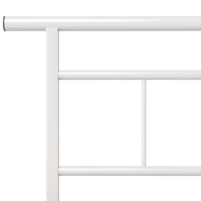 Casa si Gradina - Mobilier - Paturi si accesorii - Paturi - Cadru de pat, alb, 100 x 200 cm, metal - Infinity.ro