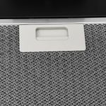 Electronice si Electrocasnice - Aragazuri, cuptoare si hote - Hote - Hote traditionale - Hota de perete negru 60 cm otel si sticla securizata - Infinity.ro