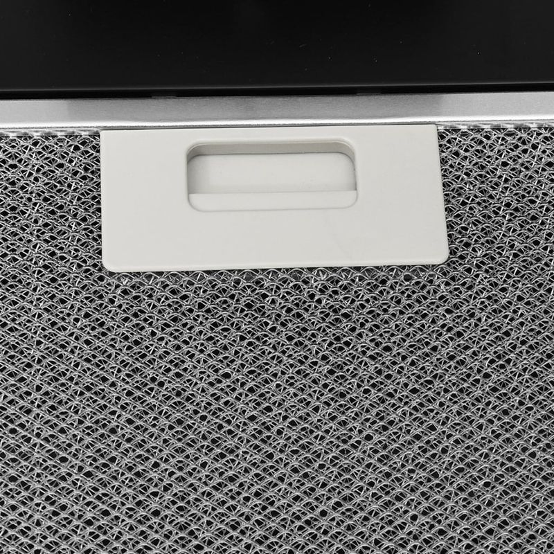 Electronice si Electrocasnice - Aragazuri, cuptoare si hote - Hote - Hote traditionale - Hota de perete negru 60 cm otel si sticla securizata - Infinity.ro