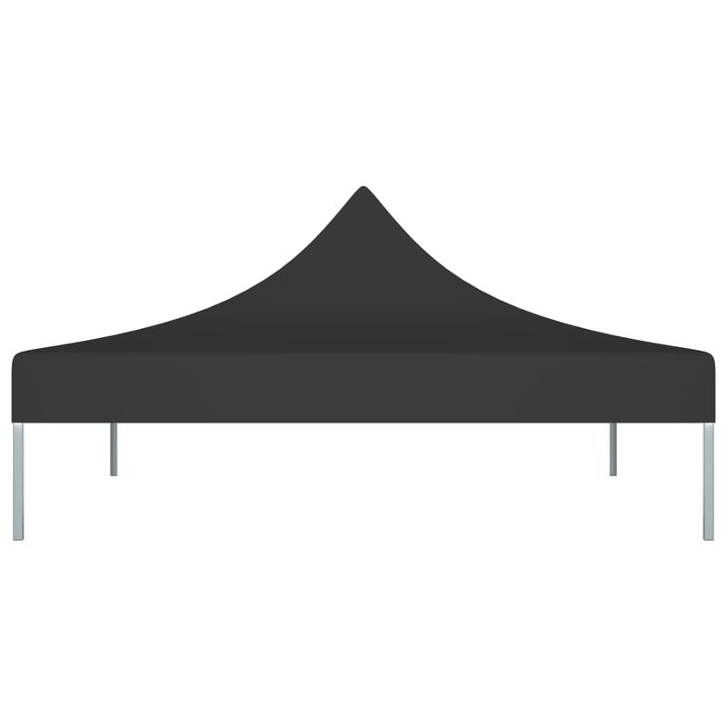 Casa si Gradina - Gradina si terasa - Umbrele si pavilioane - Pavilioane - Acoperis cort de petrecere, negru, 3 x 3 m, 270 g/m² - Infinity.ro