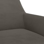 Casa si Gradina - Mobilier - Scaune si fotolii - Scaune - Scaune de bucatarie, 2 buc., gri inchis, catifea - Infinity.ro