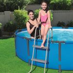 Casa si Gradina - Constructii - Scari si accesorii interioare - Scari piscine - Bestway Scara pentru piscina cu 2 trepte Flowclear, 84 cm - Infinity.ro