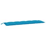 Casa si Gradina - Gradina si terasa - Mobilier exterior - Perne decorative exterior - Perna de banca de gradina, albastru deschis, 180x50x7 cm, material oxford - Infinity.ro