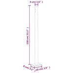 Casa si Gradina - Gradina si terasa - Umbrele si pavilioane - Umbrele - Copertina laterala retractabila de terasa, crem, 220 x 300 cm - Infinity.ro