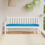 Casa si Gradina - Gradina si terasa - Mobilier exterior - Perne decorative exterior - Perna de banca de gradina, albastru deschis, 180x50x7 cm, material oxford - Infinity.ro