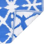 Casa si Gradina - Textile si covoare - Covoare - Covoare casa - Covor de exterior, albastru/alb, 160x230 cm, PP - Infinity.ro
