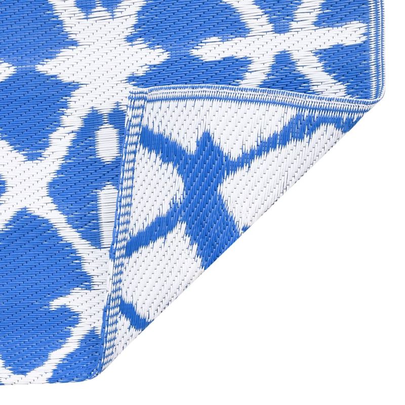 Casa si Gradina - Textile si covoare - Covoare - Covoare casa - Covor de exterior, albastru/alb, 160x230 cm, PP - Infinity.ro