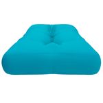 Casa si Gradina - Textile si covoare - Perne si pilote - Perne decorative - Perna de paleti, turcoaz, 120x40x12 cm, textil - Infinity.ro