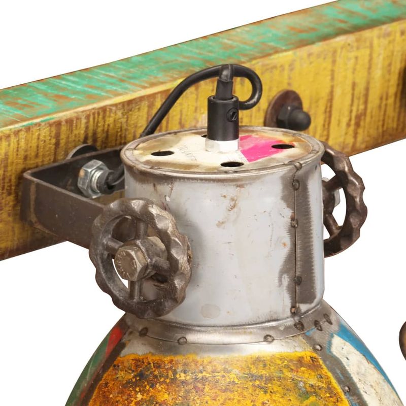 Casa si Gradina - Corpuri si surse de iluminat - Plafoniere, aplice si spoturi - Lampa de perete industriala, multicolor, 90x25 cm E27 - Infinity.ro