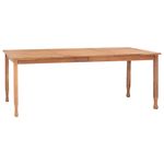 Casa si Gradina - Gradina si terasa - Mobilier exterior - Seturi mobila gradina - Set mobilier de gradina, 7 piese, lemn masiv de tec - Infinity.ro