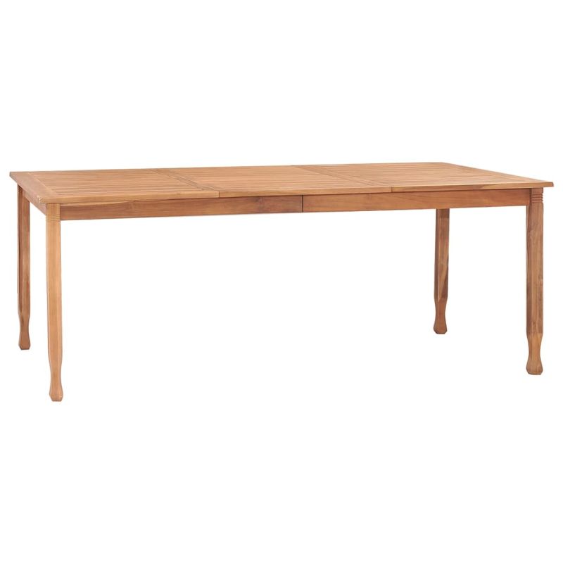 Casa si Gradina - Gradina si terasa - Mobilier exterior - Seturi mobila gradina - Set mobilier de gradina, 7 piese, lemn masiv de tec - Infinity.ro