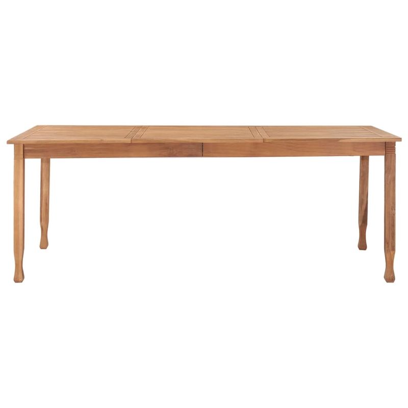 Casa si Gradina - Gradina si terasa - Mobilier exterior - Seturi mobila gradina - Set mobilier de gradina, 7 piese, lemn masiv de tec - Infinity.ro