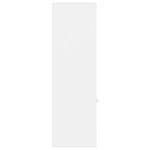 Casa si Gradina - Mobilier - Biblioteci si rafturi - Biblioteci - Biblioteca, alb, 98 x 30 x 98 cm, PAL - Infinity.ro