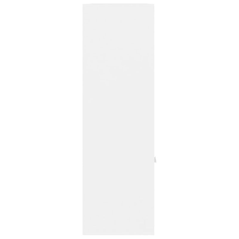 Casa si Gradina - Mobilier - Biblioteci si rafturi - Biblioteci - Biblioteca, alb, 98 x 30 x 98 cm, PAL - Infinity.ro