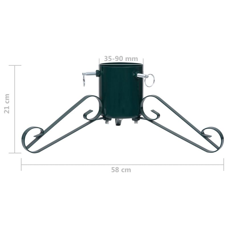 Casa si Gradina - Decoratiuni - Decoratiuni de sezon - Suport brad de Craciun, verde, 58x58x21 cm - Infinity.ro