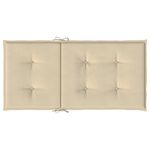 Casa si Gradina - Textile si covoare - Perne si pilote - Perne decorative - Perne scaun cu spatar mic, 6 buc., bej, 100x50x3 cm, textil oxford - Infinity.ro