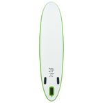 Sport si Outdoor - Sporturi acvatice - Sporturi pe placa - Stand up paddle - Set placa SUP, verde și alb, mărime 330x72x10 cm - Infinity.ro