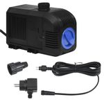 Casa si Gradina - Gradina si terasa - Decoratiuni exterior - Ornamente gradina - Fantana de gradina, argintiu, 37,7x32,6x110 cm, otel inoxidabil - Infinity.ro