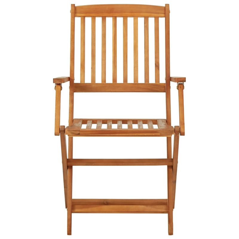 Casa si Gradina - Gradina si terasa - Mobilier exterior - Seturi mobila gradina - Set mobilier de gradina pliabil, 5 piese, lemn masiv acacia - Infinity.ro
