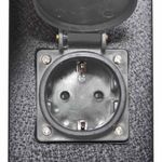 Casa si Gradina - Electrice - Prize - Priza de gradina tip "turn" Negru - Infinity.ro