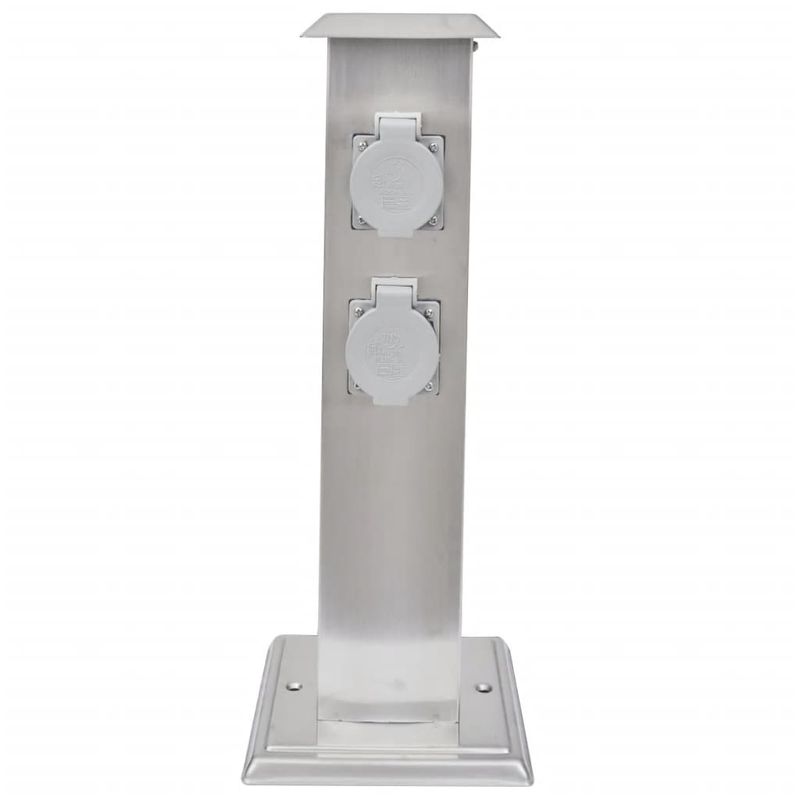 Casa si Gradina - Electrice - Prize - Priza de gradina tip "turn" Otel inoxidabil - Infinity.ro