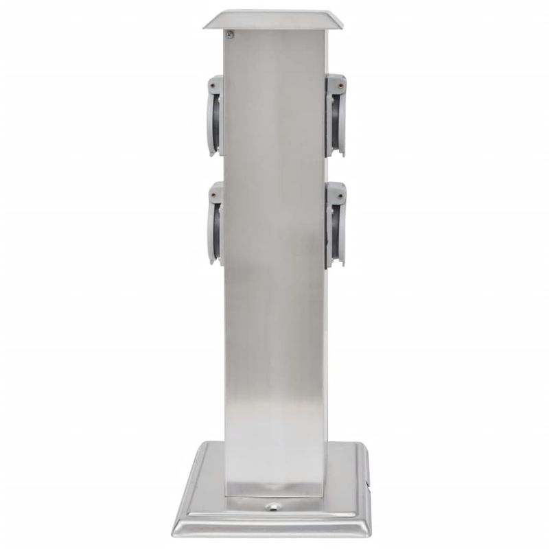 Casa si Gradina - Electrice - Prize - Priza de gradina tip "turn" Otel inoxidabil - Infinity.ro