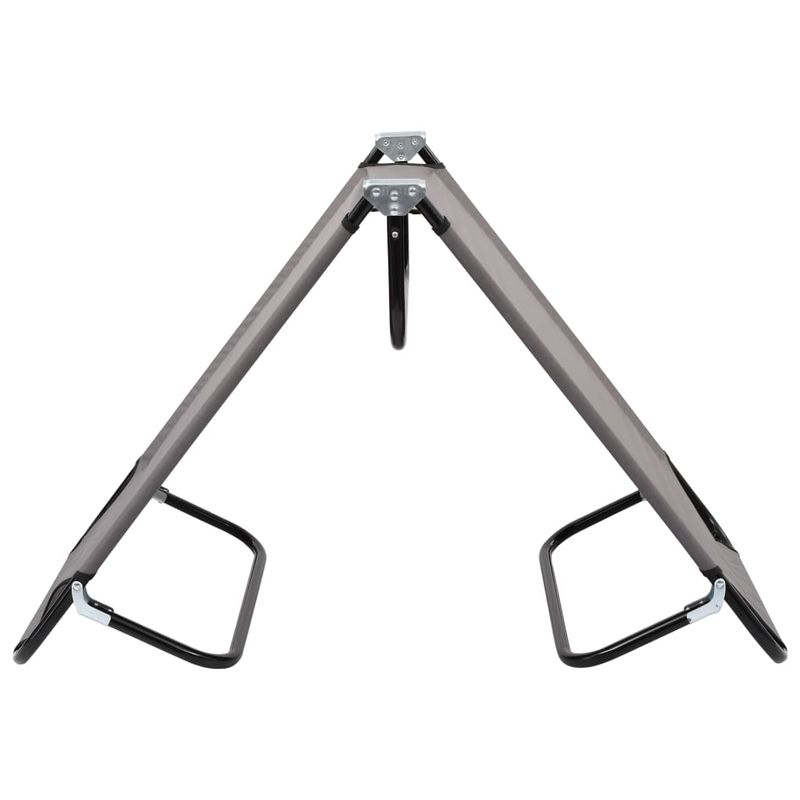 Casa si Gradina - Gradina si terasa - Mobilier exterior - Scaune si sezlonguri gradina - Sezlong pliabil, gri, otel - Infinity.ro