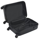 Sport si Outdoor - Articole de voiaj - Genti voiaj - Valiza cu carcasa rigida, negru, ABS - Infinity.ro