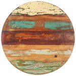 Casa si Gradina - Mobilier - Feronerie si accesorii mobila - Blat de masa rotund, 50 cm, lemn masiv reciclat, 15-16 mm - Infinity.ro