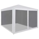 Casa si Gradina - Gradina si terasa - Umbrele si pavilioane - Pavilioane - Cort pliabil de petrecere cu 4 pereti din plasa, 3 x 3 m - Infinity.ro