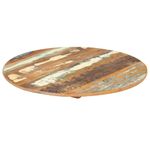 Casa si Gradina - Mobilier - Feronerie si accesorii mobila - Blat de masa rotund, 50 cm, lemn masiv reciclat, 15-16 mm - Infinity.ro