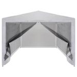Casa si Gradina - Gradina si terasa - Umbrele si pavilioane - Pavilioane - Cort pliabil de petrecere cu 4 pereti din plasa, 3 x 3 m - Infinity.ro