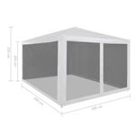 Casa si Gradina - Gradina si terasa - Umbrele si pavilioane - Pavilioane - Cort pliabil de petrecere cu 4 pereti din plasa, 3 x 3 m - Infinity.ro