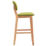 Casa si Gradina - Mobilier - Scaune si fotolii - Scaune - Scaune de bar, 2 buc., verde, material textil - Infinity.ro