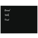 Carti si Birotica - Birotica - Accesorii de birou - Table si clipboard-uri - Tabla magnetica de perete neagra, negru, 80x60 cm  sticla securizata - Infinity.ro